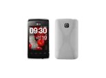 Cadorabo Custodia Per Telefono Cellulare Per Lg L1 Ii In Bianco Cover Tpu Silicone Back Cover Case