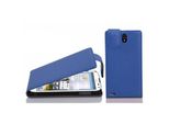 Cadorabo Custodia Protettiva Per Huawei Ascend G610 Custodia In Blu Flip Case Custodia Del Telefono Cellulare Copertura In Similcuoio