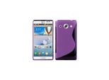 Cadorabo Cover Protettiva Per Lg Optimus G Pro Cover In Viola Custodia Del Telefono Cellulare Custodia In Silicone Tpu