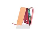 Cadorabo Custodia Protettiva Per Htc One M8 In Rosso Custodia Per Telefono Cellulare Flip Case Cover