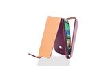 Cadorabo Custodia Protettiva Per Htc One M8 Custodia In Viola Flip Case Custodia Del Telefono Cellulare Copertura In Similcuoio