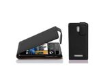 Cadorabo Copertura Protettiva Per Htc Desire 500 Custodia In Nero Flip Case Custodia Del Telefono Cellulare Copertura In Similcuoio