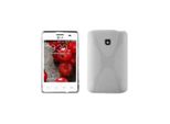 Custodia Per Cellulare Cadorabo Per Lg L3 Ii (1A Sim) In Tpu Trasparente, Cover Posteriore In Silicone