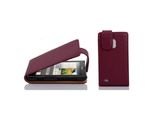 Cadorabo Custodia Protettiva Per Huawei Ascend G700 Cover In Viola Flip Case Custodia Del Telefono Cellulare Cover In Similcuoio