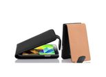 Cadorabo Custodia Protettiva Per Samsung Galaxy S5 Mini / S5 Mini Duos Cover In Nero Custodia Per Cellulare Flip Case Custodia Cover