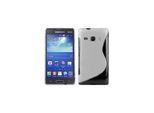 Cadorabo Cover Protettiva Per Samsung Galaxy Ace 3 Cover In Bianco Custodia Per Telefono Cellulare Tpu Custodia In Silicone
