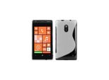 Cadorabo Cover Protettiva Per Nokia Lumia 620 Cover In Bianco Custodia Per Cellulare Tpu Custodia In Silicone