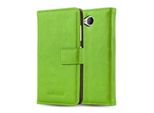 Cadorabo Cover Per Nokia Lumia 650 Cover Protettiva In Verde Cover Per Cellulare Cover Libro Custodia