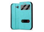 Cadorabo Custodia Protettiva Per Samsung Galaxy S3 / S3 Neo In Turchese Custodia Per Cellulare Custodia A Libro Cover Case
