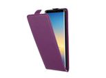 Cadorabo Custodia Protettiva Per Samsung Galaxy Note 8 Custodia In Viola Flip Case Custodia Per Cellulare Cover In Ecopelle