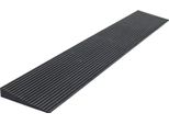 Rampa Wiltec 900X80X8 Mm Per Sedia A Rotelle E Rollator, Nera, Rampa Per Sedia A Rotelle In Gomma Piena, Superficie Antiscivolo, Rampa Con Cordolo Accorciabile