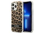 Guess Guhcp13Lhsleow Custodia Rigida Per Iphone 13 Pro / 13 6.1 Brown/Brown Leopard