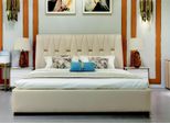 Letto Tappezzeria Design Lusso Metallo Letti Hotel Matrimoniali Camera Da Letto Tessile
