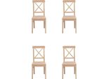 Sedia Da Sala Da Pranzo Di Design 4X Sedie In Legno Sedia Di Lusso Monoposto Senza Braccioli