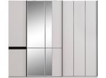 Armadi Moderni Armadio Armadio Bianco Legno Specchio Lusso