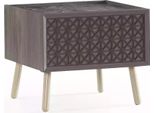 Camera Da Letto Comodino Console Da Letto In Legno Grigio Comodino Per Bambini Lusso