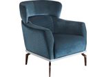 Design Poltrona Moderna Colore Verde Soggiorno Sedute Arredo Tessile Arredo Di Lusso