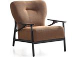 Poltrona Wing Chair Tessuto Moderno Soggiorno Poliestere Bianco Design Seduta