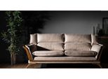 Beige 3 Posti Divani Di Lusso Imbottiti Mobili In Pelle Soggiorno Design Arredamento