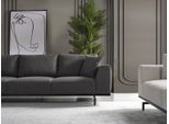 Divano A Quattro Posti Divani A 4 Posti Design Moderno Grigio Tessuto Poliestere Nuovo