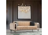 Lusso Panca Divano Divano Beige Soggiorno Studio Legale Jv Mobili Tessile Divani