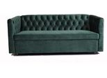 Divano Chesterfield In Stile Americano Divano In Pelle A Tre Posti Verde Jvmoebel ®