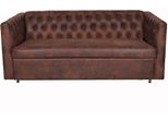 Divano Chesterfield In Stile Americano Divano In Pelle Marrone A Tre Posti Jvmoebel ®