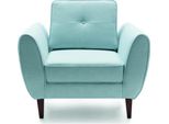 Design Chesterfield Divano In Tessuto Poltrona 1 Posto Imbottita Divani Lounge Club Nuovo