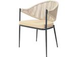 Sedia Beige Monoposto Imbottita Mobili Sala Da Pranzo Sedie Acciaio Inox Elementi