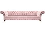 Soggiorno Rosa Lusso Divano A Quattro Posti Divano Chesterfield Imbottito Mobili Nuovi