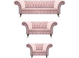 Soggiorno Di Lusso Set 3 Pezzi Nuovi Divani Divani Chesterfield Poltrone