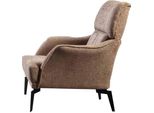 Exclusive Beige 2X Poltrona Soggiorno Poltrona Imbottita Lusso Lusso Monoposto