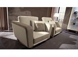 Design Lounge Club Relax Poltrona Sedia Imbottitura Televisione Pelle Tessuto Legno