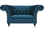 Divano Moderno Di Lusso Divano A Due Posti Blu Chesterfield Tessile Divani Sedute Mobili