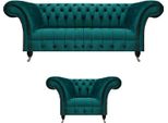 Divano Da Salotto Divano A Tre Posti Set Divano Moderno Poltrona Chesterfield