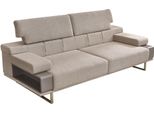Divano A Tre Posti Beige Divano A 3 Posti Imbottito Divano In Tessuto Design Nuovo