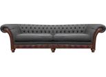 Grigio Chesterfield Mobili Imbottiti Divano Divano Due Posti Soggiorno Tessile Nuovo