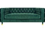 Divano Chesterfield Design Divano Tre Posti Verde Mobili Imbottiti Nuovo