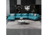 Divano Divano A U In Pelle Divano Zona Giorno Suite Design Divani Moderni Turchese