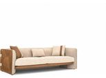 Divano Beige Divano Di Lusso A Tre Posti Arredamento Moderno Mobili Imbottiti Tessile