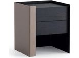 Comodino Nero Console Di Design Camera Da Letto Mobili In Legno Nuovo