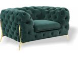 Chesterfield Wing Chair Poltrona 1 Posto Divano Divano Imbottito Divano Tessile Nuovo