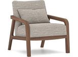 Poltrona Di Design Salotto Di Lusso Legno Divano Imbottitura Tessile Mobili Imbottiti