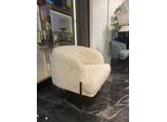Poltrona Moderna Arredo Soggiorno Arredo Tessile Monoposto Lusso Elegante