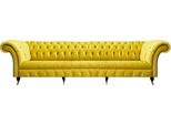 Divano Moderno Di Design A Quattro Posti Divano Soggiorno Tessile Chesterfield Arredamento