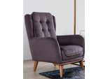 Poltrona Chesterfield Divano Club Relax Divano Monoposto Tappezzeria Mobili Marrone