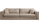 Mobili Di Design Divano Moderno 3 Posti Soggiorno Di Lusso Beige 235Cm Divani