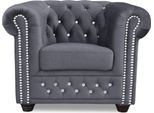 Divani Chesterfield Poltrona Divano Tv Divano 1 Posto Tessuto Rivestimento Nuovo