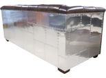 Divano 3 Posti Chesterfield 3 Posti In Pelle Shabby Marrone Vintage