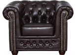 Poltrona Chesterfield Divano Tv Divano A 1 Posto Divano In Pelle Tessile Rivestimento Nuovo
